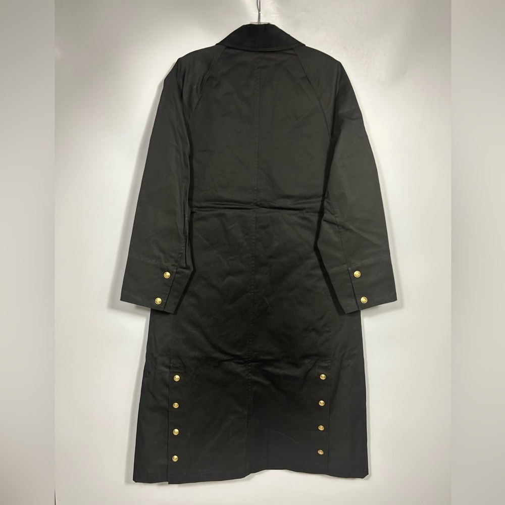 NEW J.Crew Long Barn Jacket™ in waxed cotton twill - Picture 6 of 14